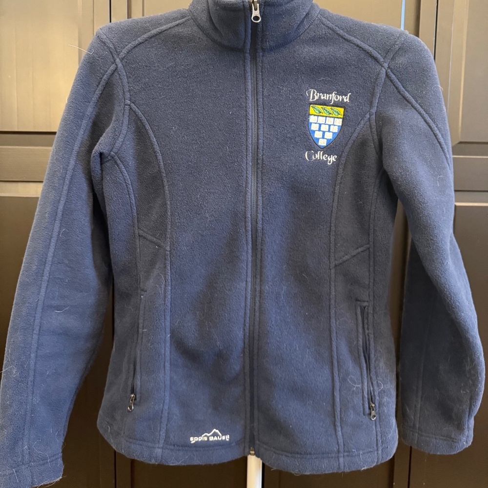 Eddie Bauer Yale University Branford College Zip Up Size M